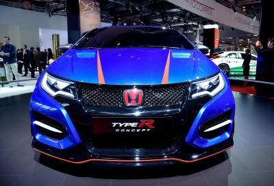 Honda la Type R Concept, l' HR-V e la CR-V a Parigi